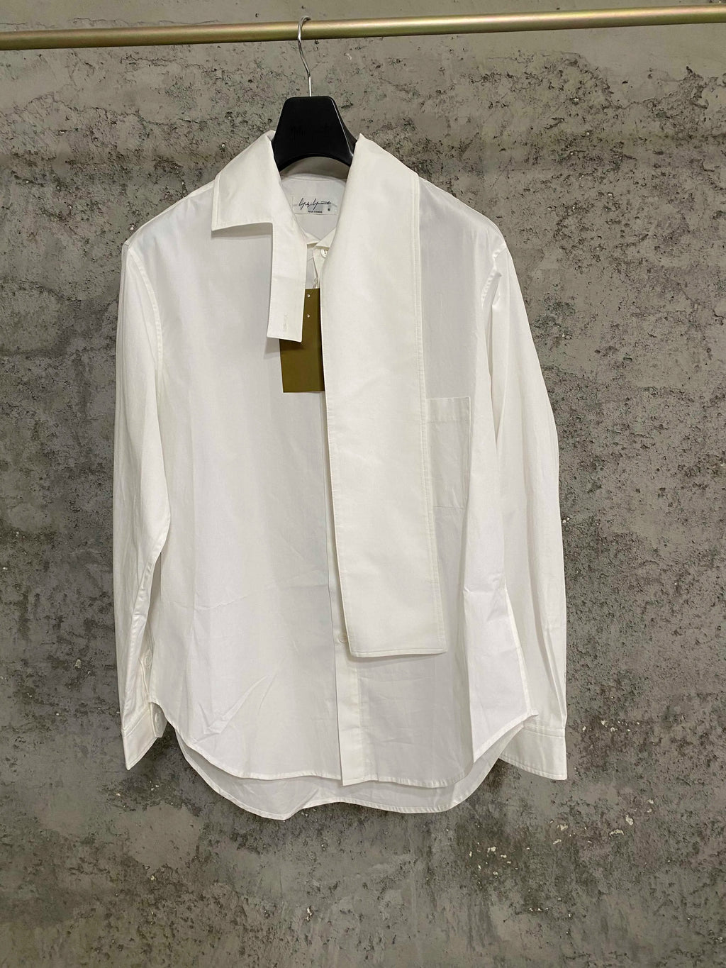 Design the collar, irregular shirt, cellulose, asymmetrical hem, coat shirt